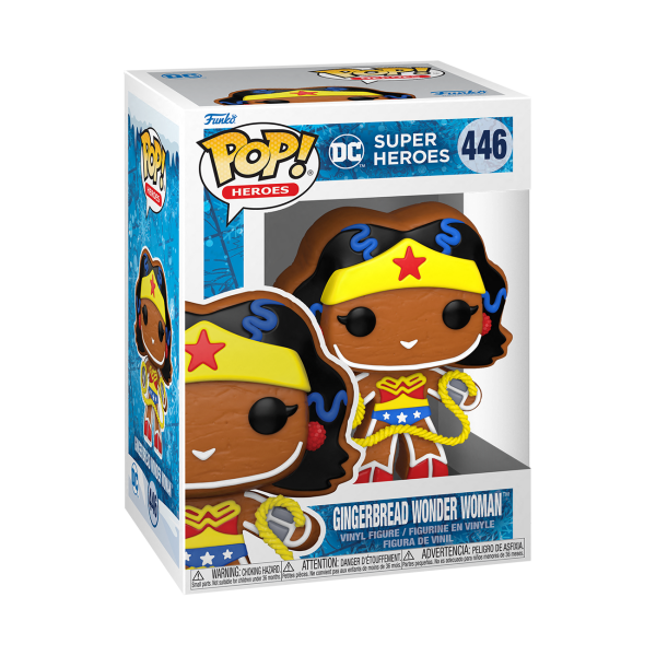 FUNKO POP! - DC Comics - Holiday Gingerbread Wonder Woman #446