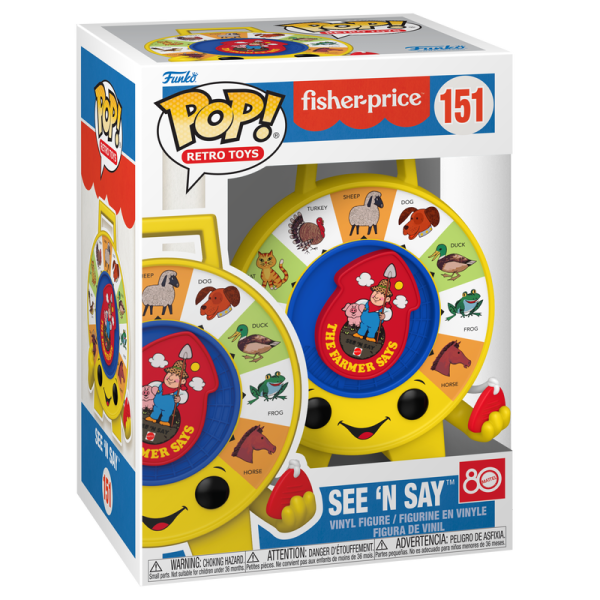 FUNKO POP! Retro Toys fisher price See N Say 151
