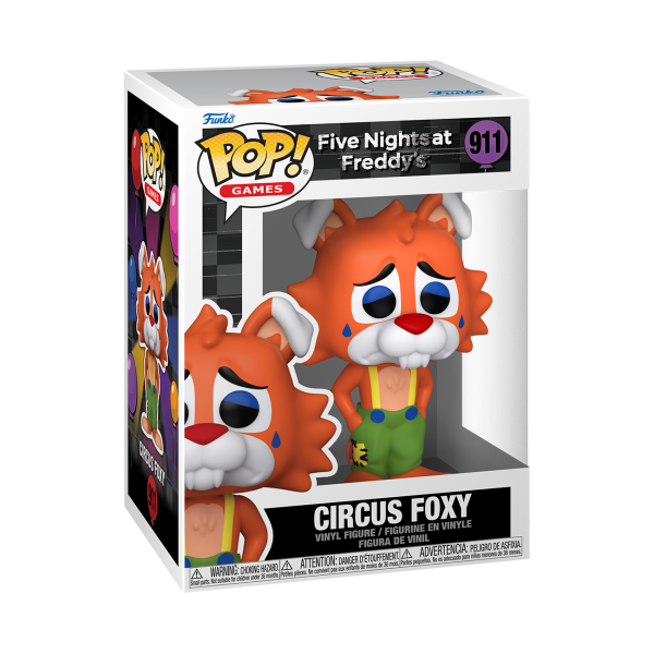 FUNKO POP! - Games - Five Nights at Freddys Circus Foxy #911