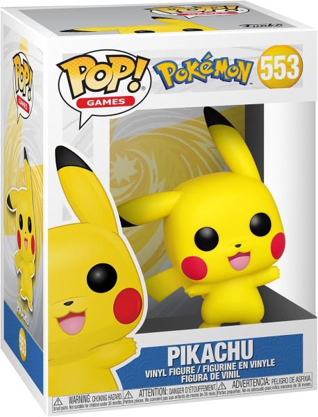FUNKO POP! Vinyl Figur Games Pokemon Pikachu Waving 553