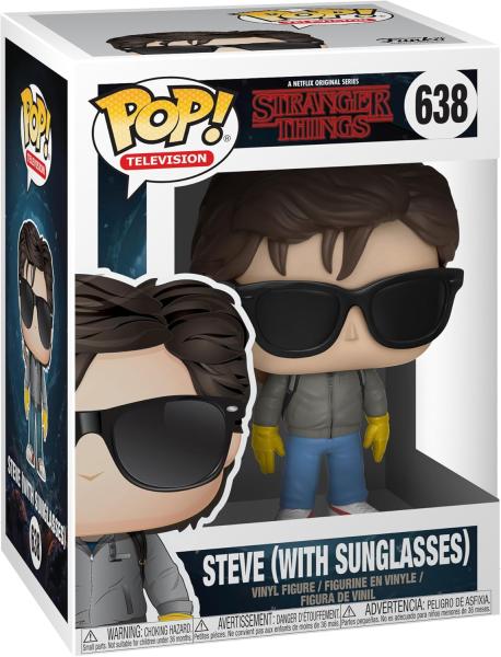 FUNKO POP! Vinyl Figur Television Stranger Things Steve with Sunglasses 638