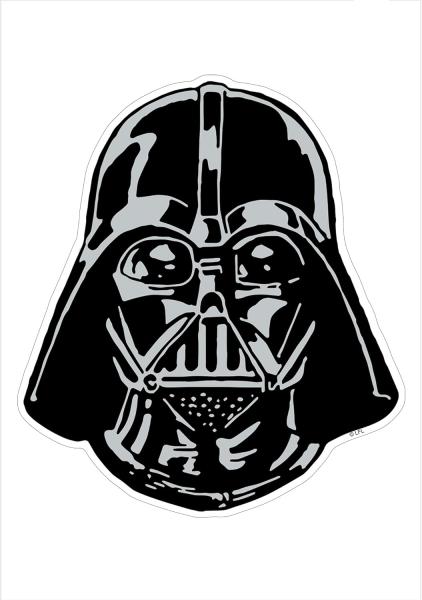 Star Wars Darth Vader Maxi Sticker 73 x 65 cm