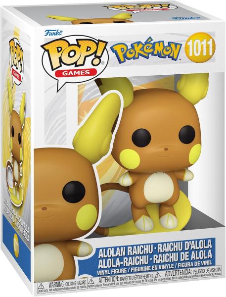 FUNKO POP! Vinyl Figur Games Pokemon Alola Raichu 1011