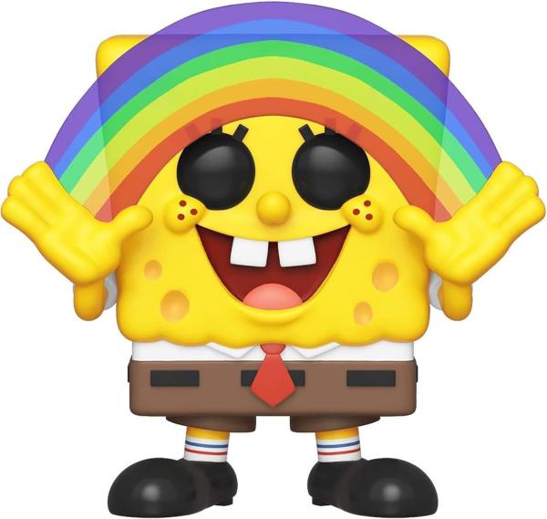 FUNKO POP! Vinyl Figur Animation Spongebob Sqarepants Schwammkopf Rainbow 558