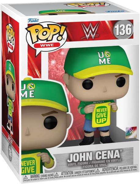 FUNKO POP! - Sports - WWE Wrestling John Cena Never Give Up #136