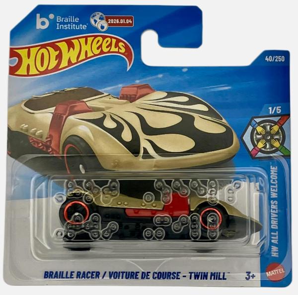 Hot Wheels HW All Drivers Welcome Braille Racer 1/5