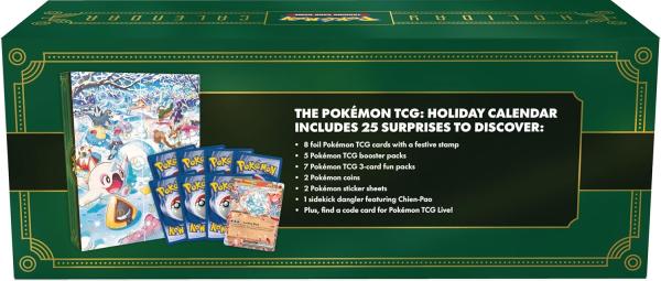 Pokémon Trading Card Game Holiday Calendar 2024 (EN)