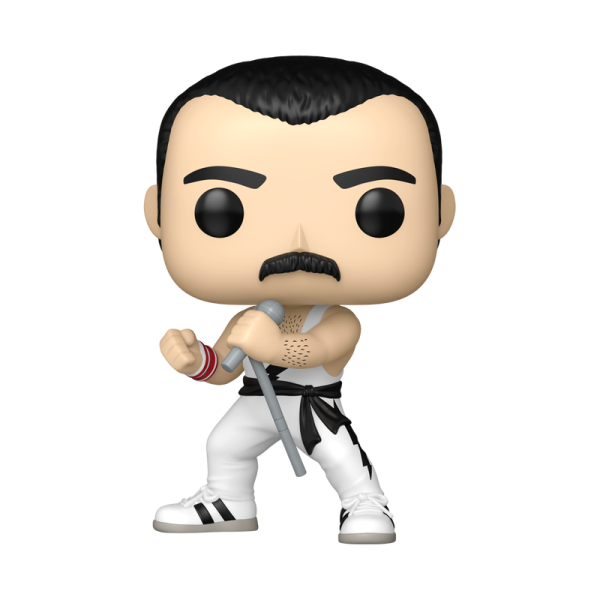 FUNKO POP! Vinyl Figur Music Rocks Queen Freddie Mercury white singlet 496