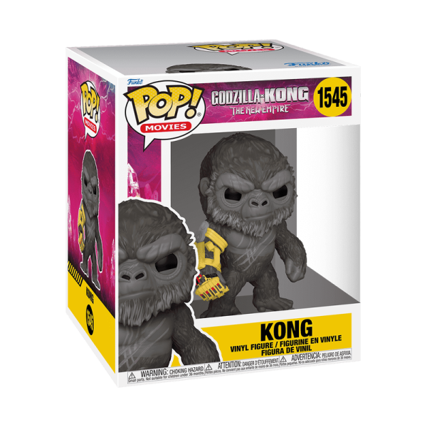 FUNKO POP! Vinyl Figur Movie Godzilla vs Kong 2 The New Empire Kong 1545 15cm