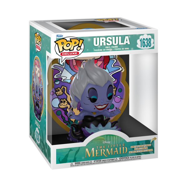 FUNKO POP! Vinyl Figur Disney Deluxe Ursula Glass 1638
