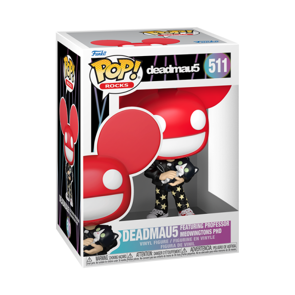 FUNKO POP! Vinyl Figur Music deadmau5 Featuring Professor Meowingtons PHD 511
