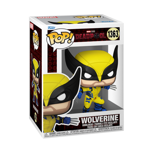 FUNKO POP! - MARVEL -  Deadpool 3 Wolverine #1363