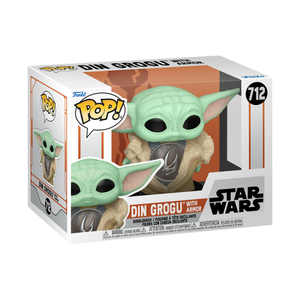 FUNKO POP! - Star Wars - The Mandalorian Grogu Armor  #712