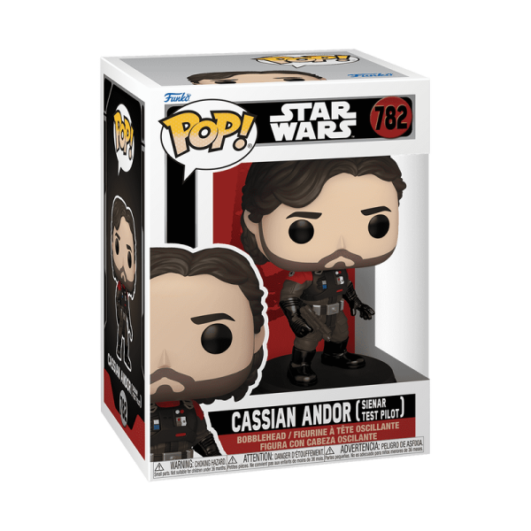 FUNKO POP! Star Wars: Andor Vinyl Figuren Cassian Andor (Sienar Test Pilot) 782 Chance of Chase