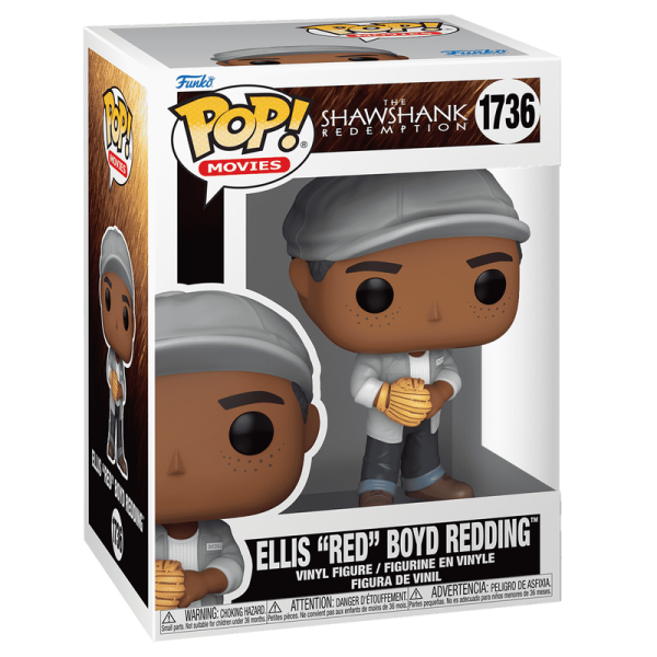 FUNKO POP! Vinyl Figur Movie Die Verurteilten The Shawshank Redemption Ellis Red Boyd Redding 1736