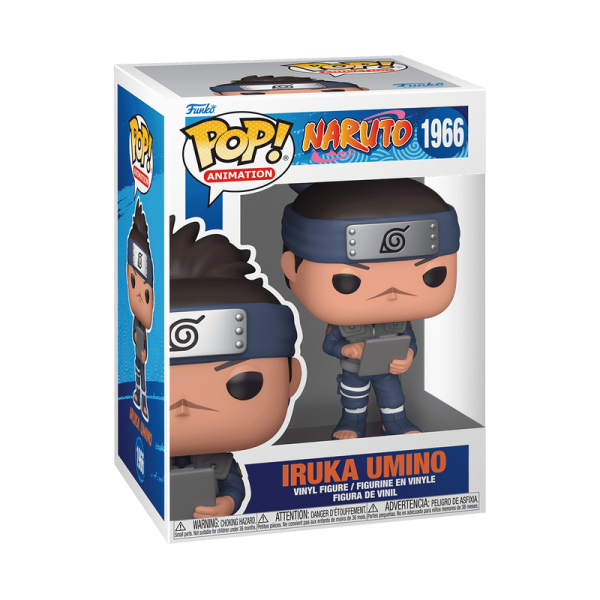 FUNKO POP! Anime Naruto Classic Vinyl Figur Iruka Umino 1966