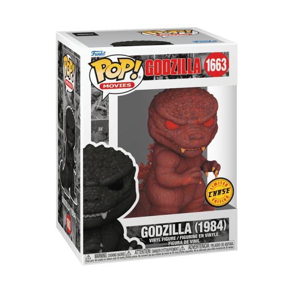 FUNKO POP! Vinyl Figur Movie Godzilla 70th Anniversary Godzilla 1984 1663 Chance of Chase