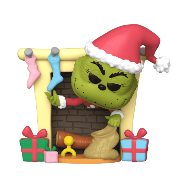 FUNKO POP! Vinyl Figur Deluxe The Grinch Grinch with Bag 35