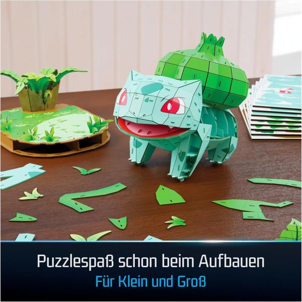 Pokémon: Spin Master 4D Build - Bisasam Modellpuzzle