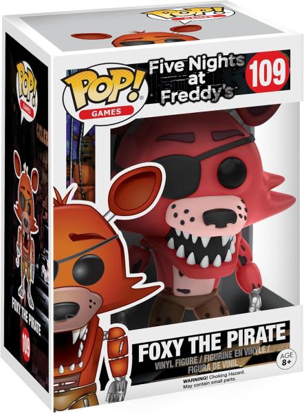 FUNKO POP! Vinyl Figur Games Five Nights at Freddys Foxy the Pirate 109