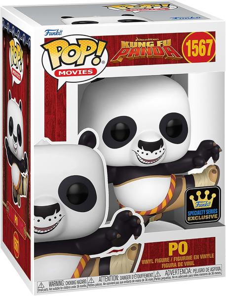 FUNKO POP! - Movie -  Kung Fu Panda Po #1567 Special Edition Chance of Chase