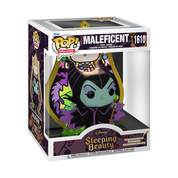 FUNKO POP! Vinyl Figur Disney Deluxe Maleficent Glass 1610