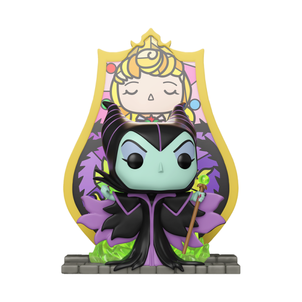 FUNKO POP! Vinyl Figur Disney Deluxe Maleficent Glass 1610