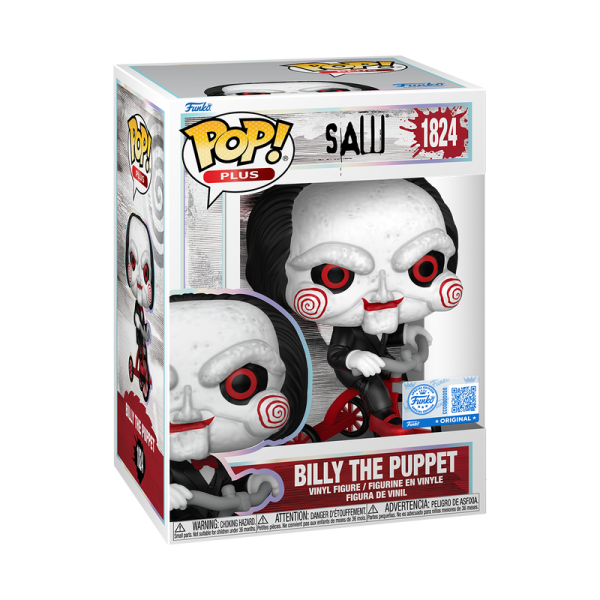 FUNKO POP! Vinyl Figur Movie Saw Billy The Puppet 1824 Special