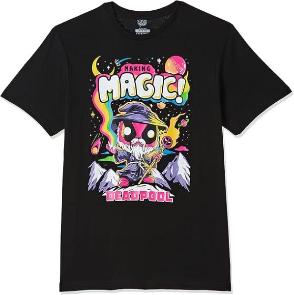 Funko Boxed Tee T-Shirt - MARVEL Magic Deadpool
