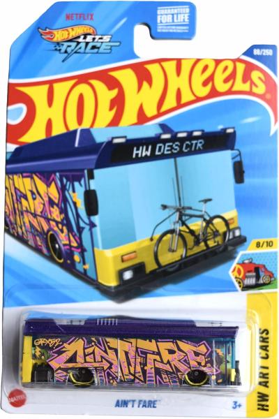 Hot Wheels HW Art Cars Aint Fare 8/10