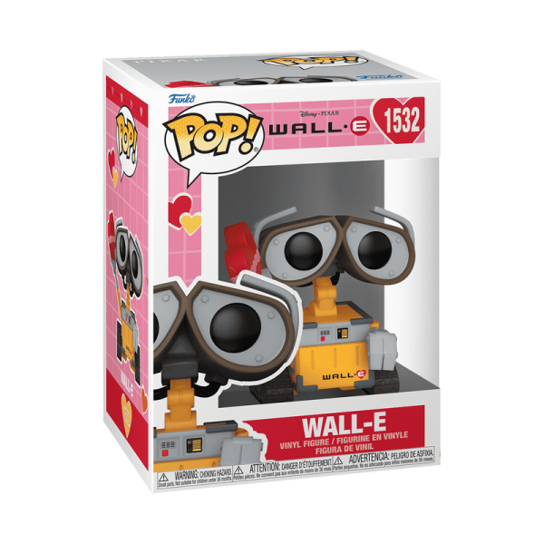 FUNKO POP! Vinyl Figur Disney Pixar Valentines Wall E 1532