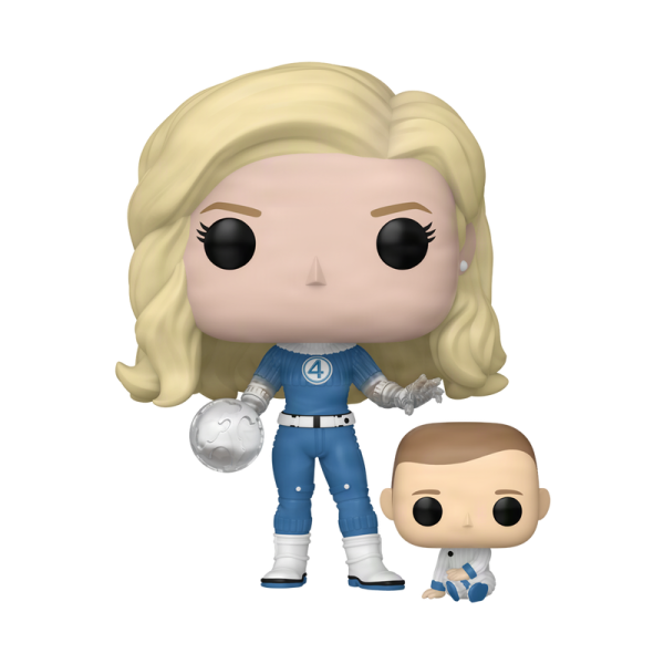 FUNKO POP! - Vinyl Figur MARVEL The Fantastic Four First Steps Invisible Woman und Franklin 1514