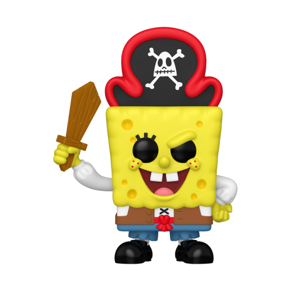 FUNKO POP! Vinyl Figur Animation The Spongebob Movie Spongebob Squarepants Pirate 1938