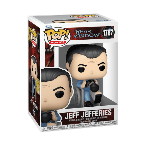 FUNKO POP! Movie Vinyl Figur Das Fenster zum Hof L.B. Jeff Jefferies 1787