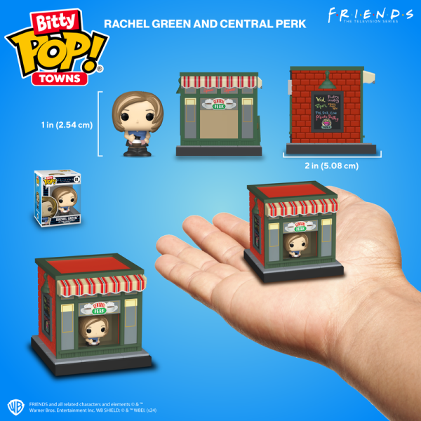 Friends  Bitty POP! Town Vinyl Figur Rachel Green and Central Perk