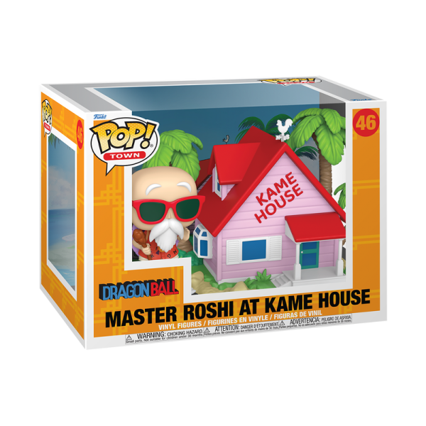FUNKO POP! Anime Dragonball own Vinyl Figur Kame House w/Master Roshi 46