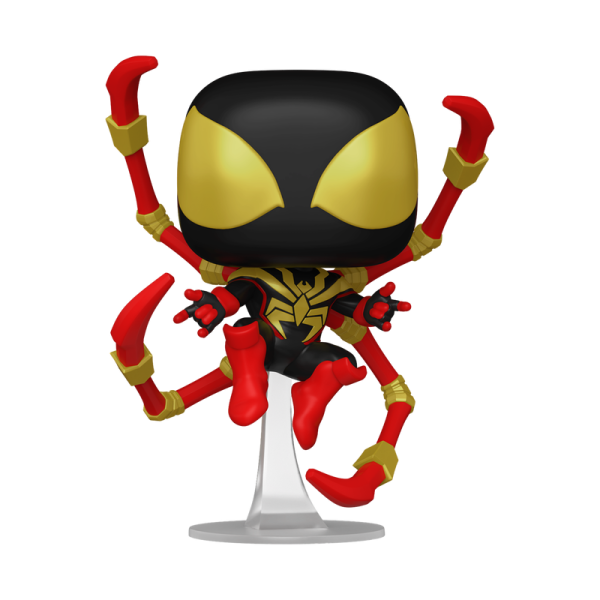 FUNKO POP! - MARVEL -  Spider-Man Comics  Miles Morales Iron Spider  #1448 Chance of Chase