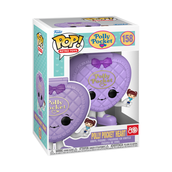 FUNKO POP! Retro Toys Polly Pocket Heart Shell PU 158