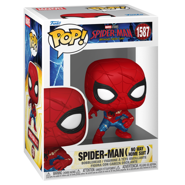 FUNKO POP! Vinyl Figur MARVEL Spider-Man Brand New Day Spider-Man No Way Home Suit 1587