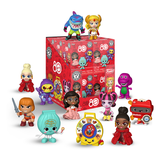 Mattel 80th Anniversary  Mystery Minis Minifiguren 5 cm 1 Stück