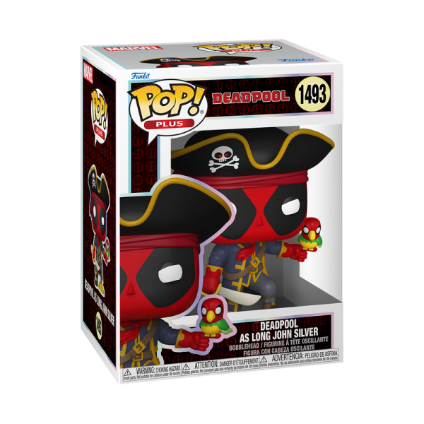 FUNKO POP! MARVEL Deadpool as Long John Silver 1493