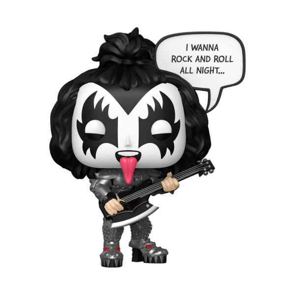 FUNKO POP!  Vinyl Figur Music Rocks Kiss The Demon RundR All Night 471