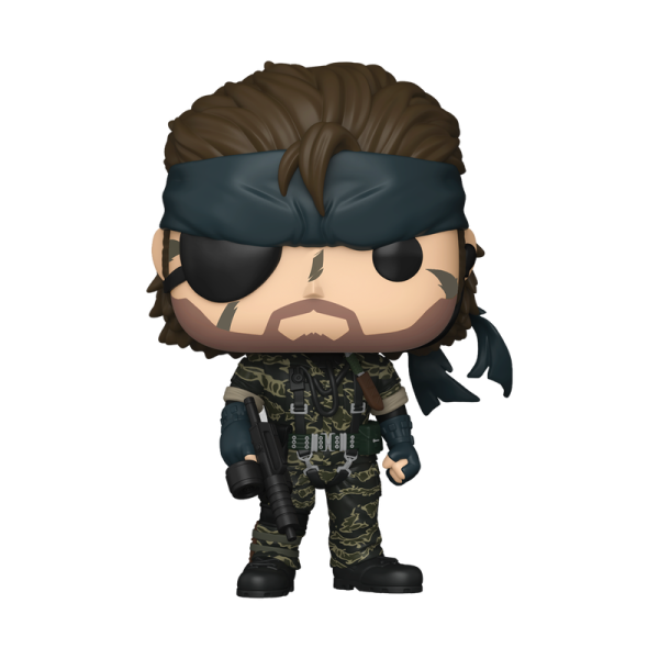 FUNKO POP! Vinyl Figur Games Metal Geart Solid Snake Eater Naked Snake Big Boss 1159 Special