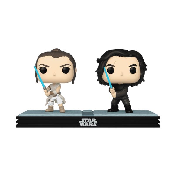 FUNKO POP! Moment Vinyl Figur Star Wars Rey und Kylo Ren 758 Special