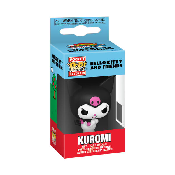FUNKO POP! Vinyl Schlüsselanhänger Hello Kitty and Friends Kuromi 4cm