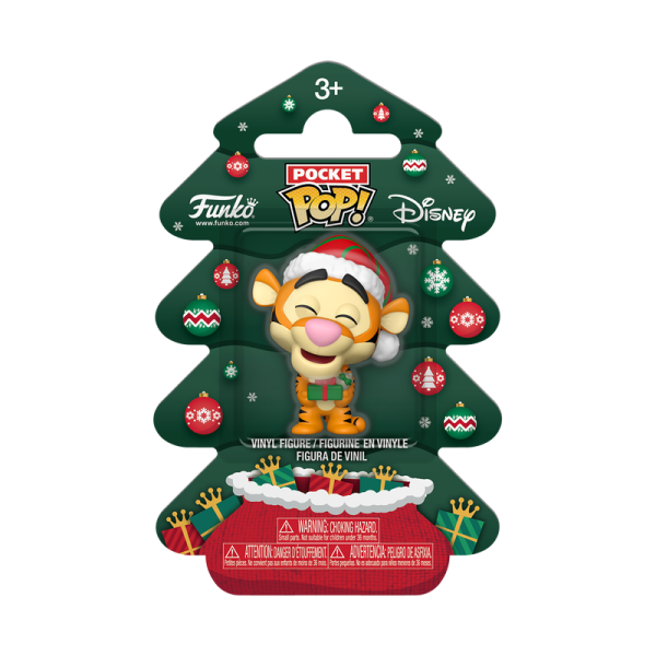 FUNKO POP!  Vinyl Schlüsselanhänger Winnie the Pooh Holiday 2025  Tigger Tree Holiday Box 4cm