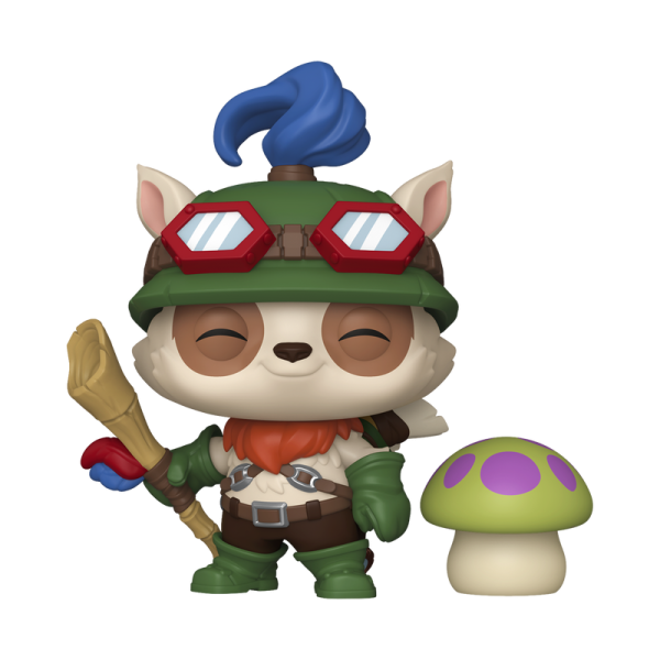 FUNKO POP! Vinyl Figur Games League of Legends Teemo with Mushroom 1138