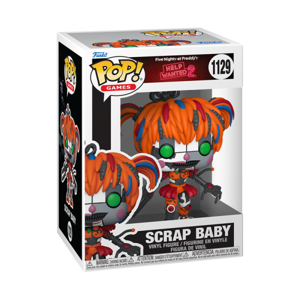 FUNKO POP! Vinyl Figur Five Nights at Freddys Help Wanted Scrap Baby 1129
