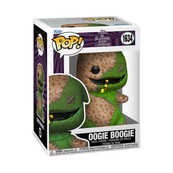 FUNKO POP! Vinyl Figur Disney Nightmare Before Christmas Patchwork Oogie Boogie 1634