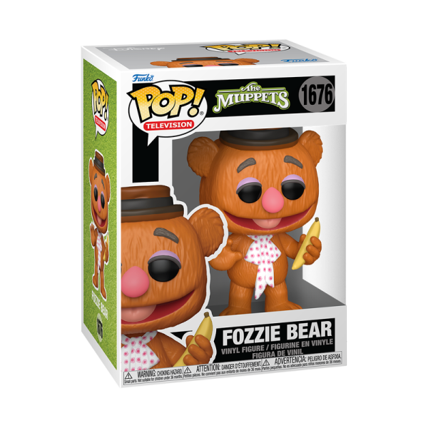 FUNKO POP! Vinyl Figur Disney The Muppets Fozzie Bear 1676
